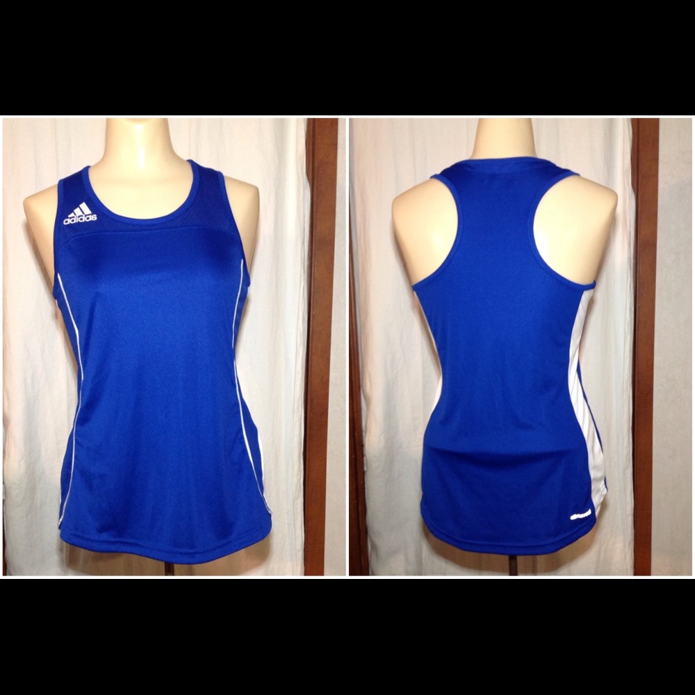 Women's Sz XS Adidas Climacool Razorback Tank Top